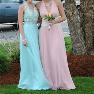 Light Pink Bridesmaid/Prom Dress